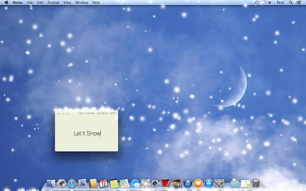 Let It Snow for mac 1.4软件截图（1）