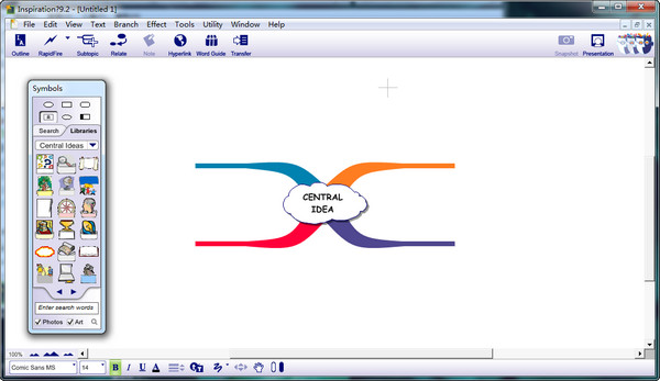 inspiration（思维导图工具）软件截图（1）