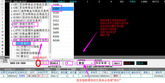 易盛远程交易下单系统 8.0.10软件截图（2）