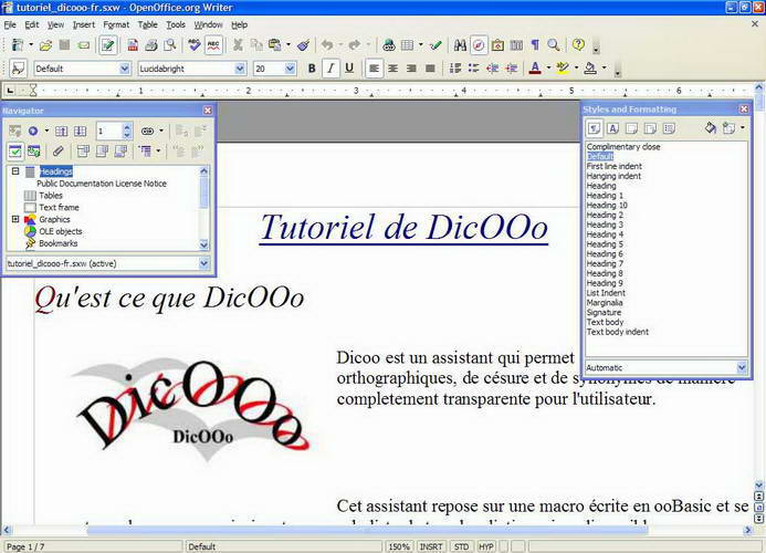 OpenOffice 4.1.7软件截图（1）