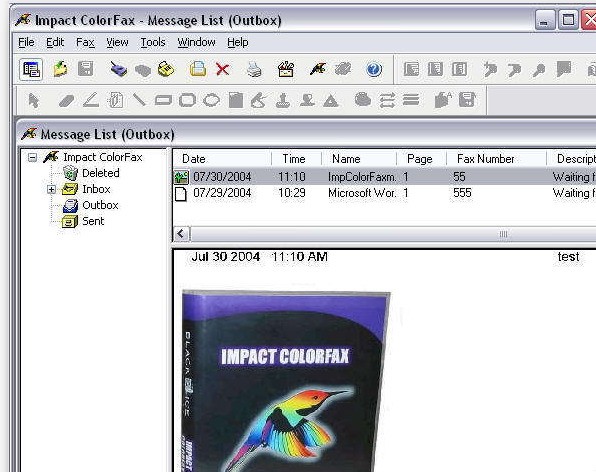 Impact ColorFax Lite 8.13正式版软件截图（1）