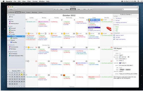 BusyCal For Mac 3.5.2 正式版软件截图（1）