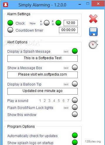 Simply Alarming 1.2.0.0软件截图（1）