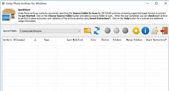 Unzip Photo Archives 正式版软件截图（1）