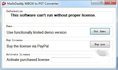 MailsDaddy MBOX To PST Converter 4.0软件截图（3）