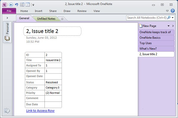 Row to OneNote 10.3.0.39软件截图（1）