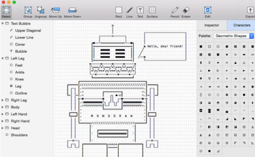 Monodraw for mac 1.4软件截图（1）