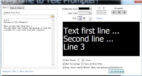 TelePrompter 1.4软件截图（1）