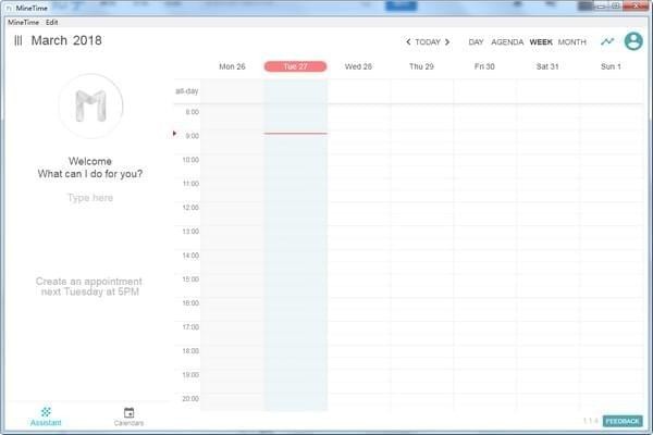 MineTime桌面日历软件 1.1.4软件截图（1）