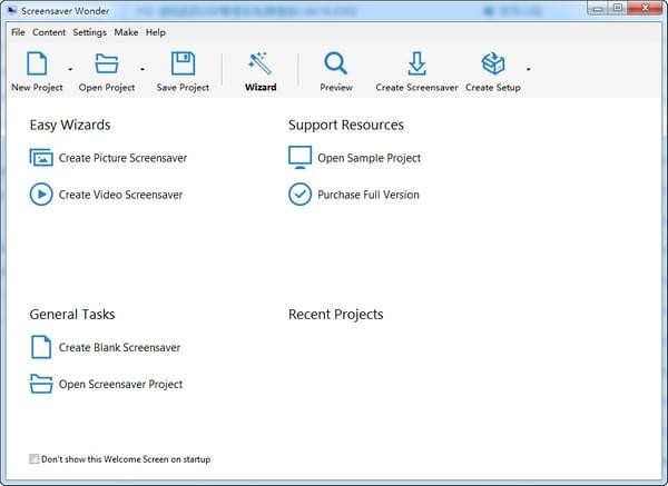 Windows屏保制作软件(Screensaver Wonder) 7.2软件截图（1）