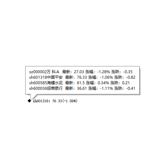 股票桌面隐身软件 1.0软件截图（2）