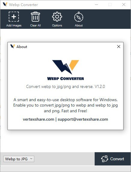 Webp Converter(Webp格式转换器) 1.2.0软件截图（2）