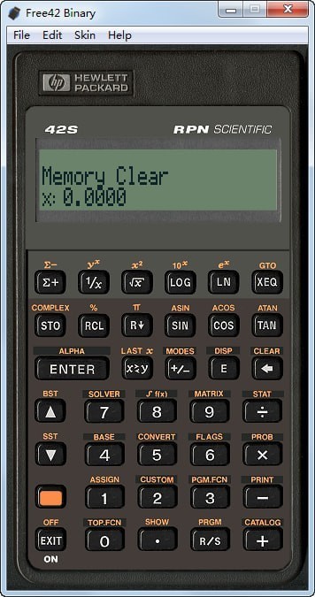 Free42科学计算器 3.0.11软件截图（1）