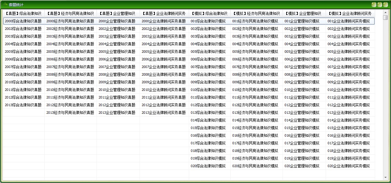 关连安企业法律顾问执业资格考试 1.2软件截图（2）