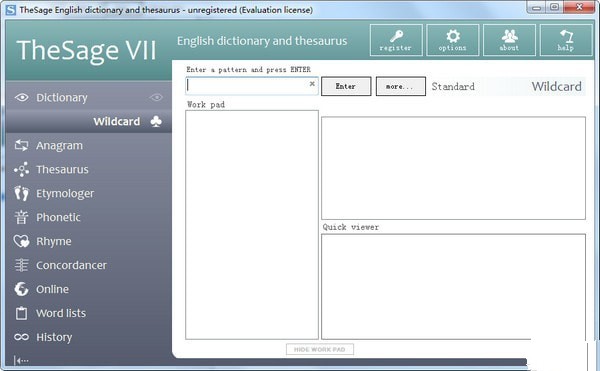 TheSage英语电子词典 7.40软件截图（1）