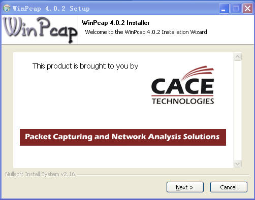 WinPcap 4.1.3软件截图（2）