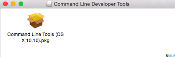 command line tools For Mac 10.10软件截图（1）