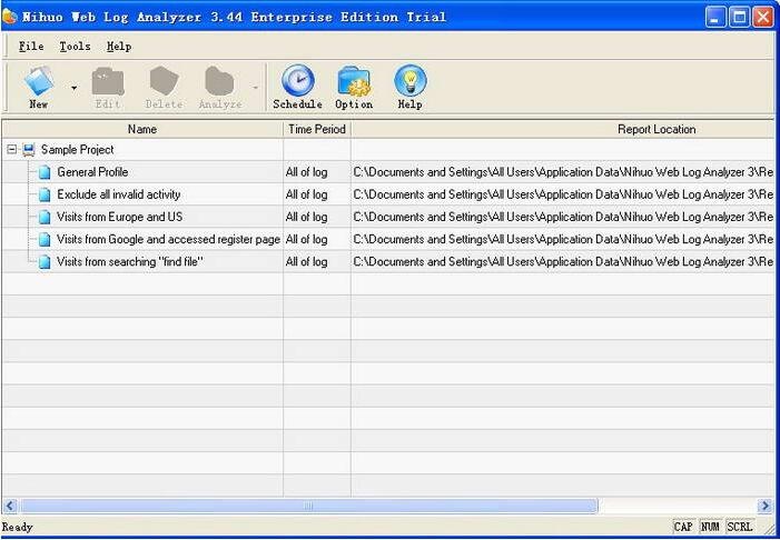 Nihuo Web Log Analyzer 4.07软件截图（1）