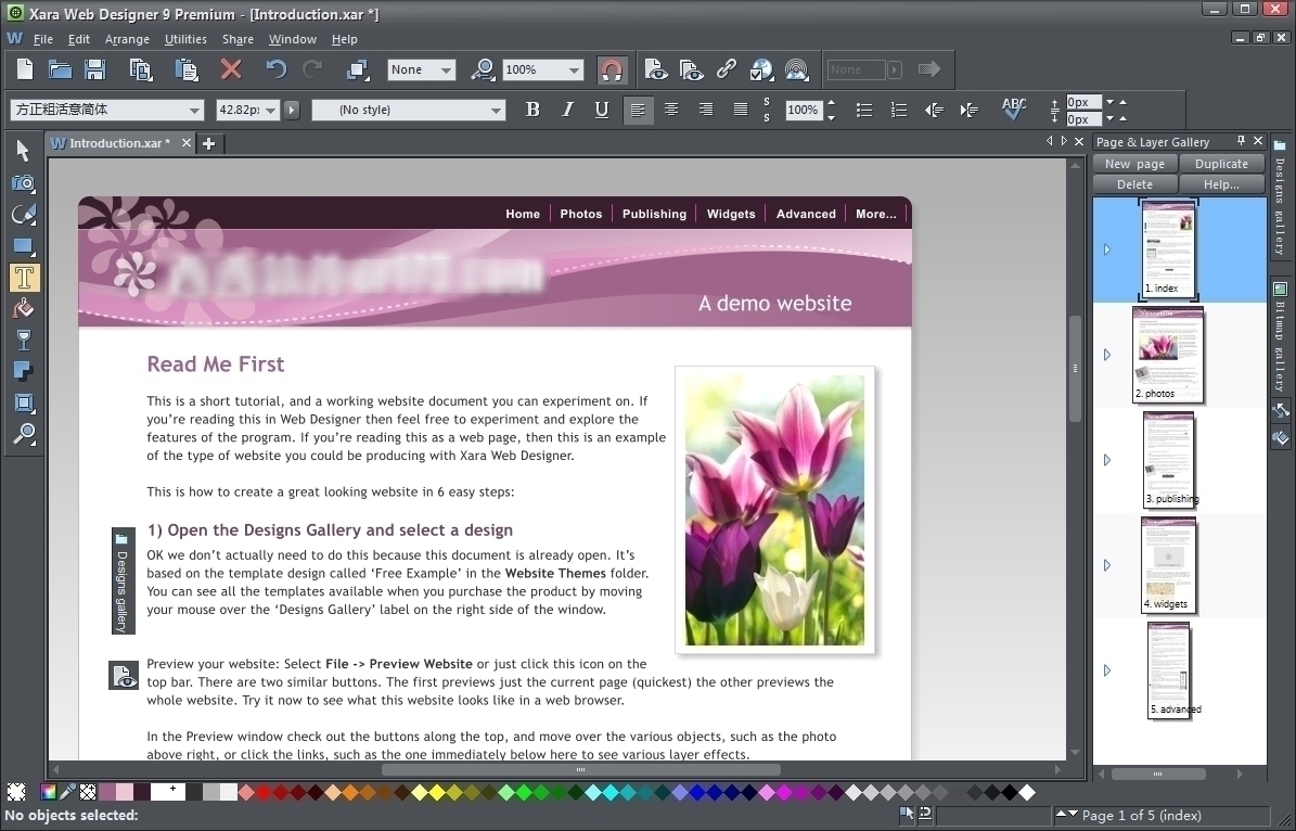 StudioLine Web Designer 4.2.69软件截图（1）