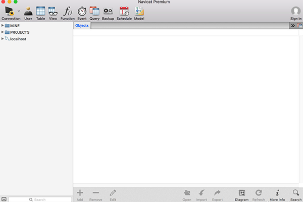 Navicat Premium For Mac 11.2.17软件截图（1）