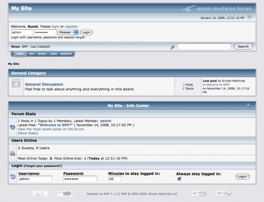 Simple Machines Forum 2.0.11软件截图（2）