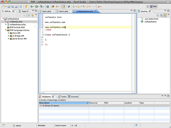 Zend Studio For Mac 13.5.0软件截图（2）
