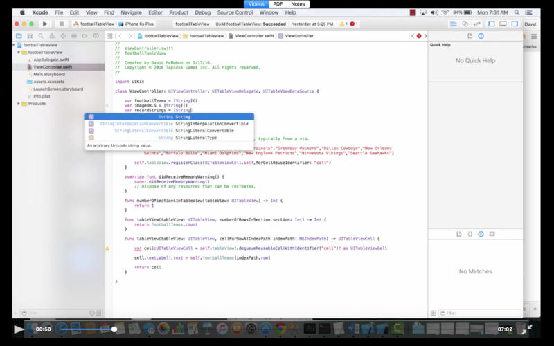 Course for Xcode 7 For Mac 1.0软件截图（2）