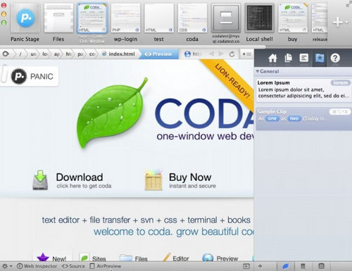 Coda 2 For Mac 2.6软件截图（2）