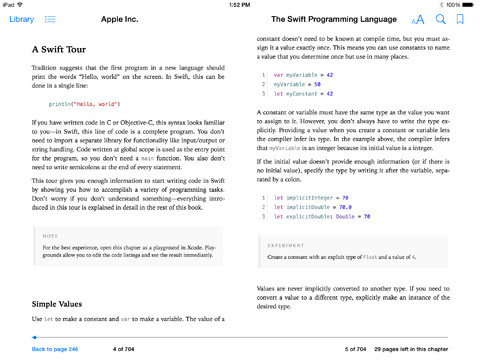 Swift编程语言教程 For Mac 1.0软件截图（2）