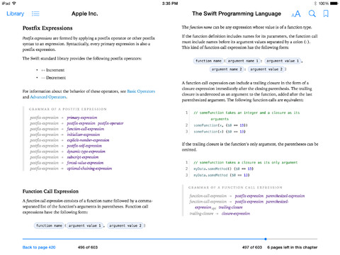 Swift编程语言教程 For Mac 1.0软件截图（4）