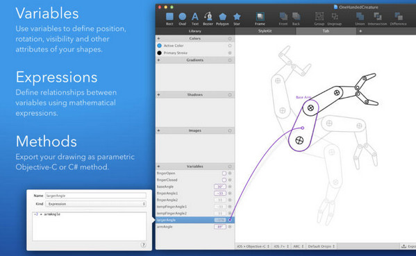 PaintCode Sketch For Mac 1.1软件截图（2）