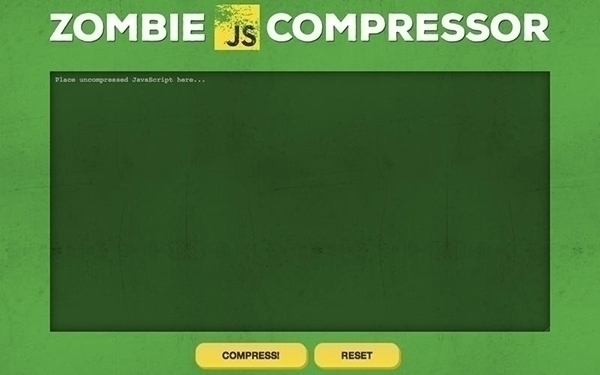 Zombie JS Compressor For Mac 1.0软件截图（1）