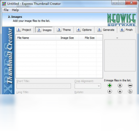 Express Thumbnail Creator 1.8软件截图（1）
