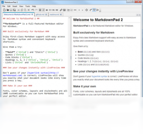 MarkdownPad 2.5软件截图（1）
