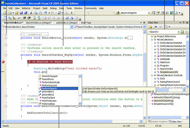 Visual Basic 2008 Express Edition软件截图（2）