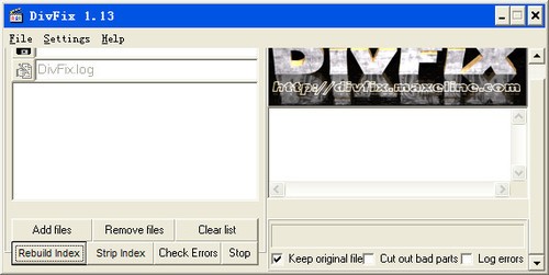 DivFix 1.13软件截图（1）