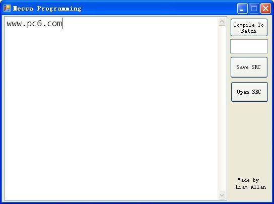 bat批处理编译器Mecca Programming 0.2软件截图（1）