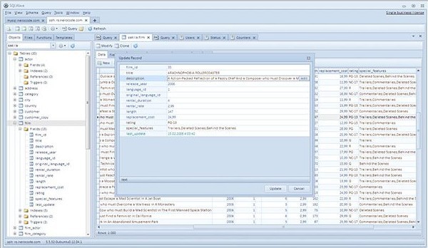 Sqlwave(数据库查询工具) 6.4.1软件截图（1）