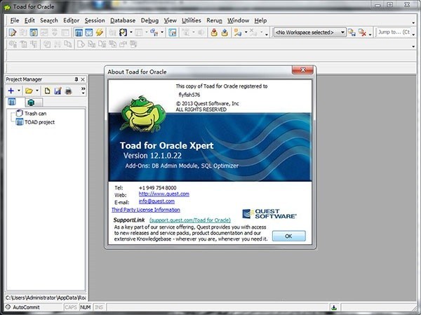 Toad For Oracle 12.1软件截图（2）