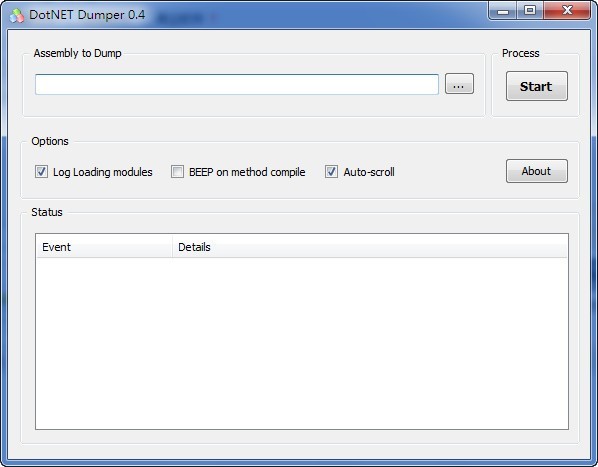 .net脱壳机(Dotnet Dumper) 0.4软件截图（1）
