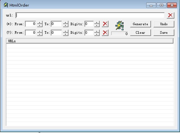 网页序号批量生产(HtmlOrder) 1.2软件截图（1）