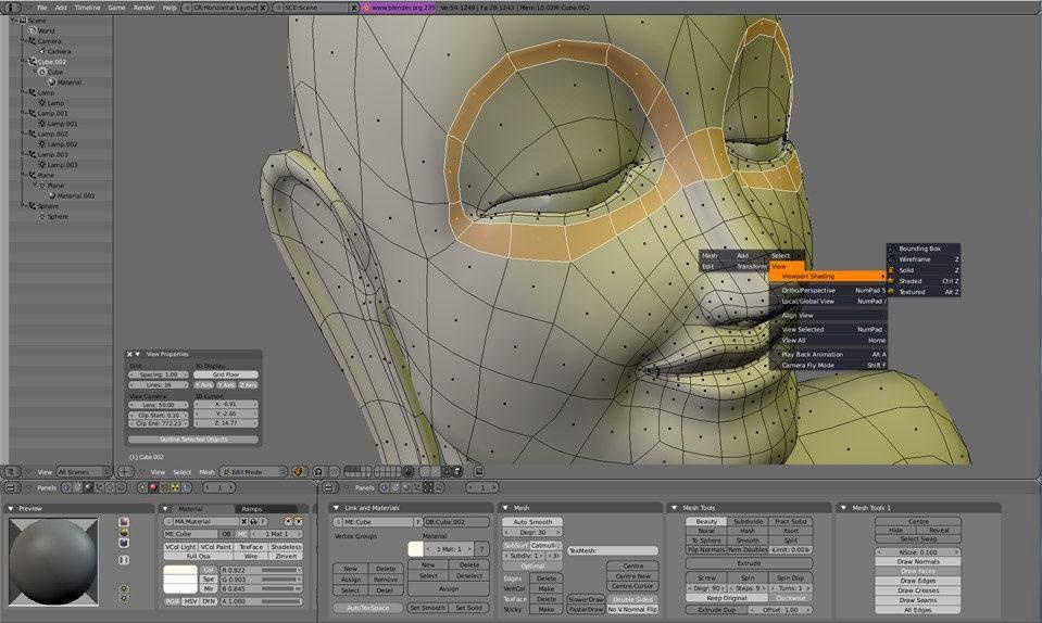 Blender 3.2软件截图（1）