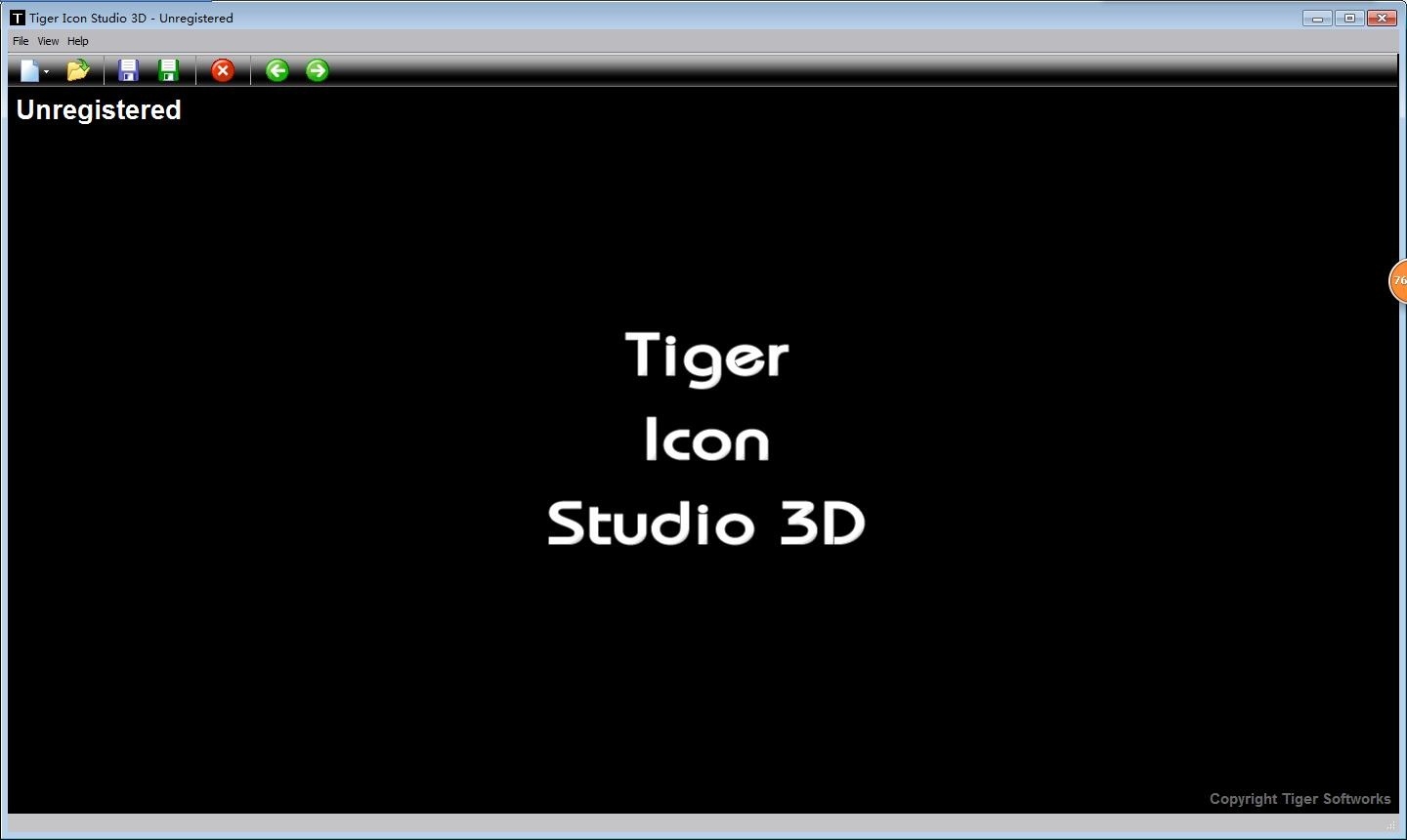 Tiger Icon Studio 3D 2.0软件截图（1）