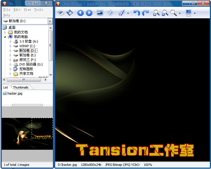 ForceVision 4.0软件截图（1）