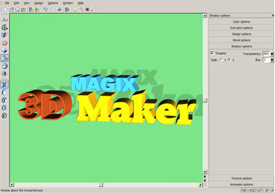 MAGIX 3D Maker 6.06软件截图（2）