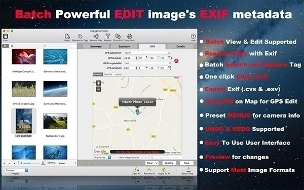 Image Exif Editor For Mac 4.5.3软件截图（3）