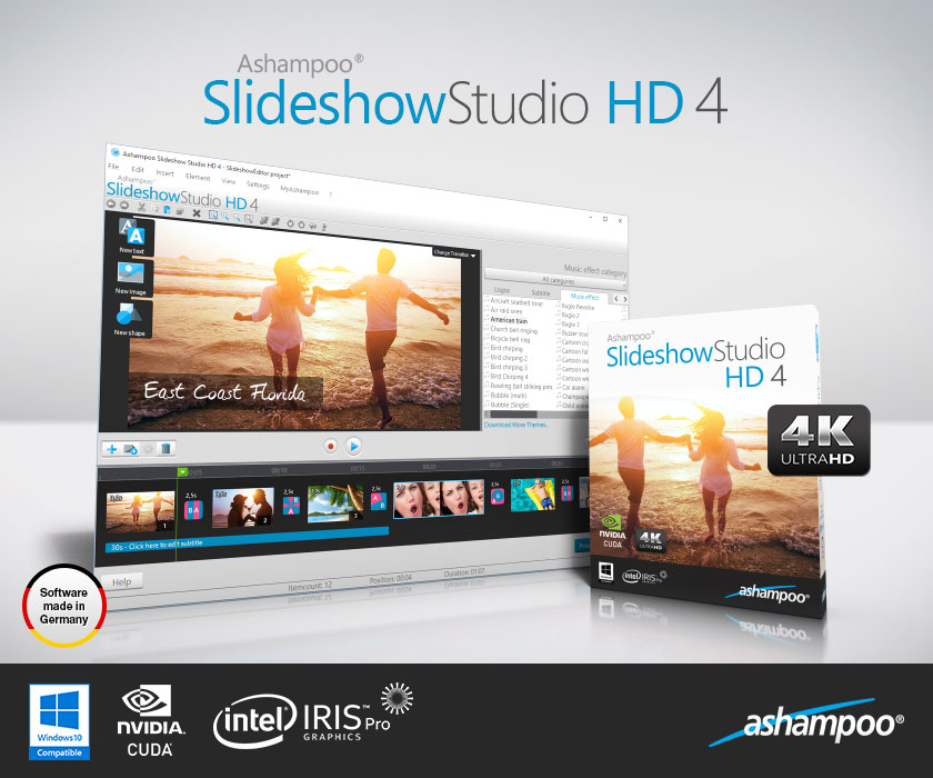 Ashampoo Slideshow Studio HD 4 4.0.6软件截图（4）