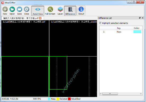 MoziDiffer 2.1.0软件截图（2）