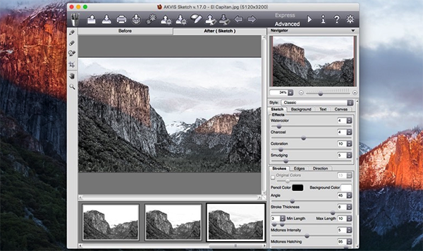 AKVIS Sketch For Mac 17.0.2937软件截图（1）