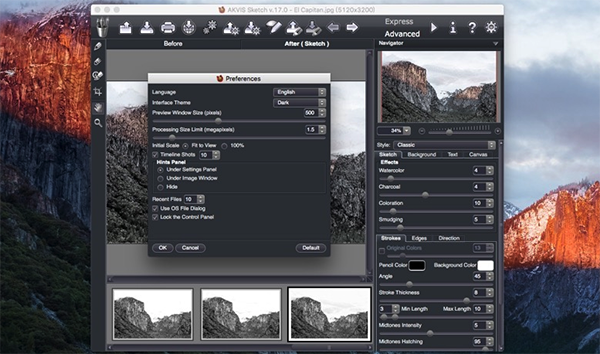 AKVIS Sketch For Mac 17.0.2937软件截图（2）
